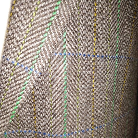 VINTAGE AQUASCUTUM MENS WOOL SPORT COAT SUIT PROM - Picture 1 of 8